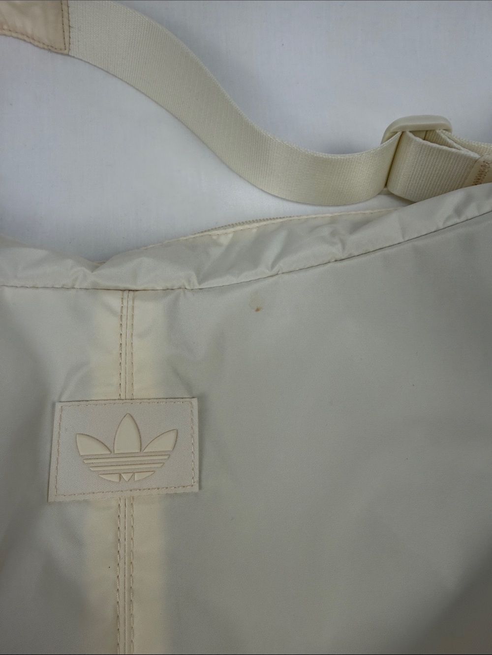 adidas Cream Nylon Crossbody Sling Bag - Picture 5 of 7